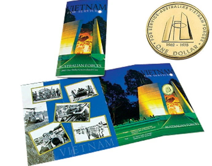 2003 Australian Services - Vietnam War Veterans $1 Coin