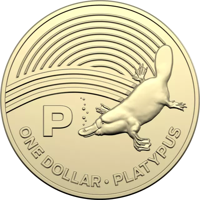 2019 GREAT AUSSIE COIN HUNT - P - PLATYPUS - UNC $1