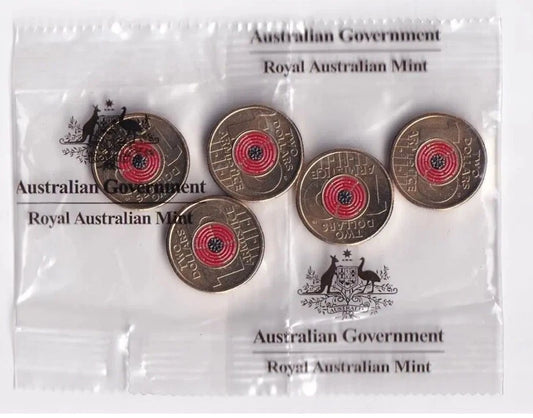 2018 100 Years of Armistice 5 coin RAM bag uncirculated