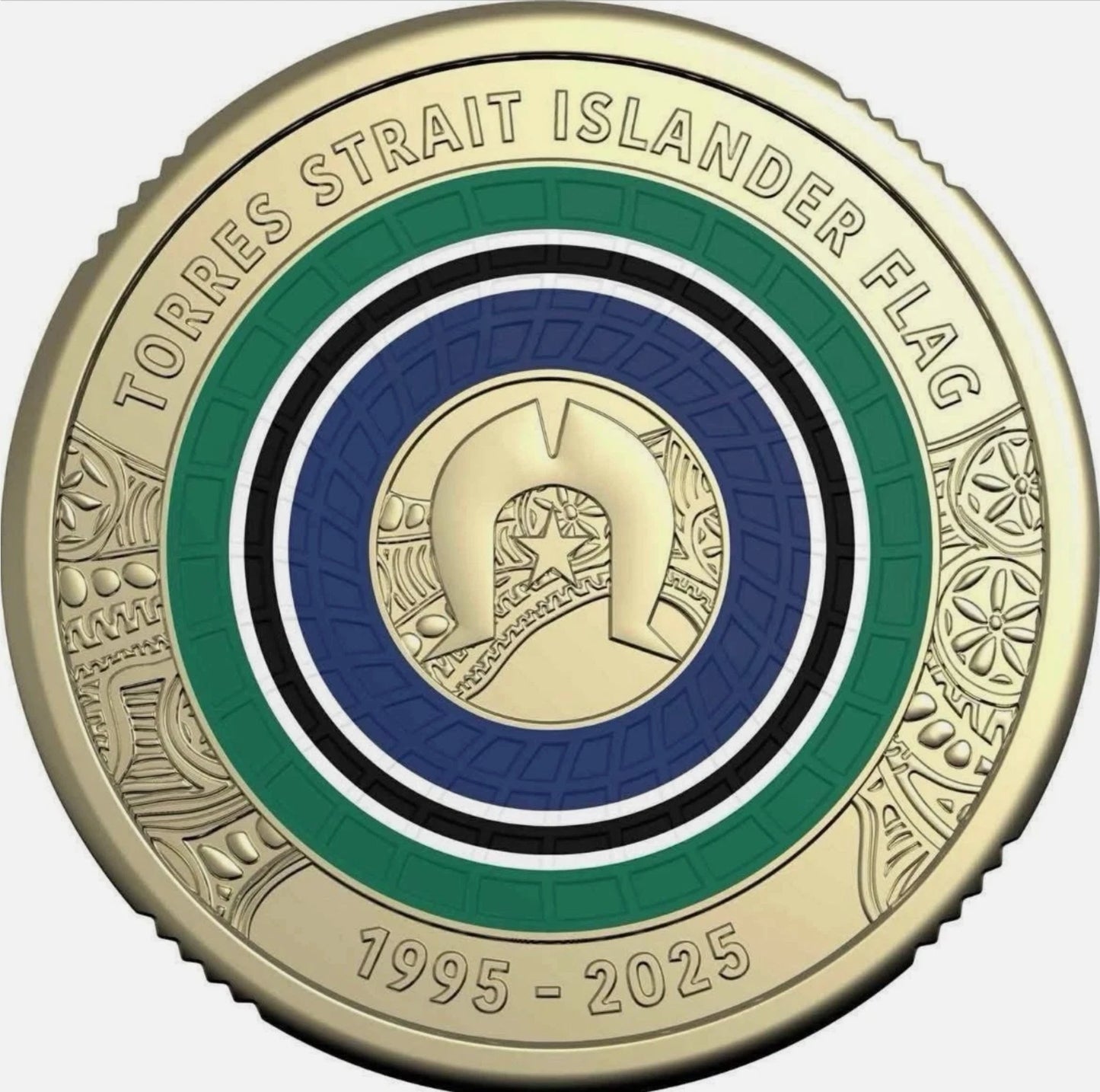 2025 $2 Torres Strait Islander Flag circulated coin