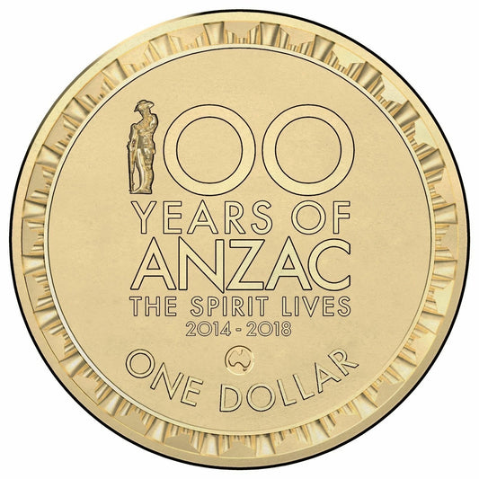 2016 The Spirit Lives Across Australia $1 Counterstamp