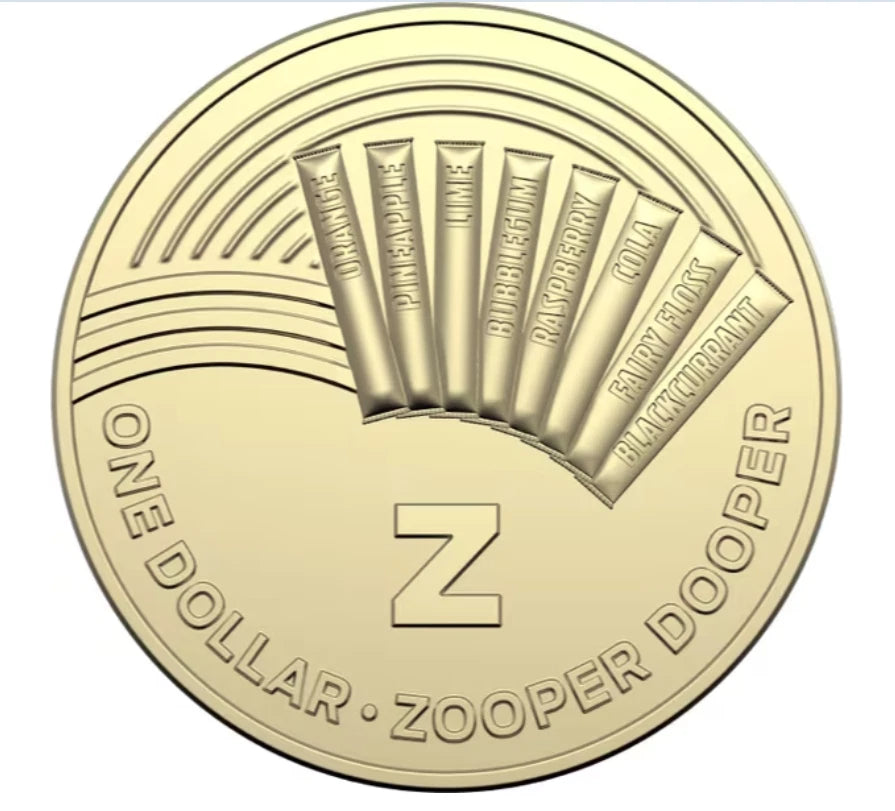 2019 Great Aussie Coin Hunt 1 "Z" for Zooper Dooper $1 Coin - Circulated