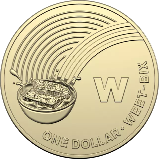 2019 GREAT AUSSIE COIN HUNT - W - WEETBIX  UNC $1
