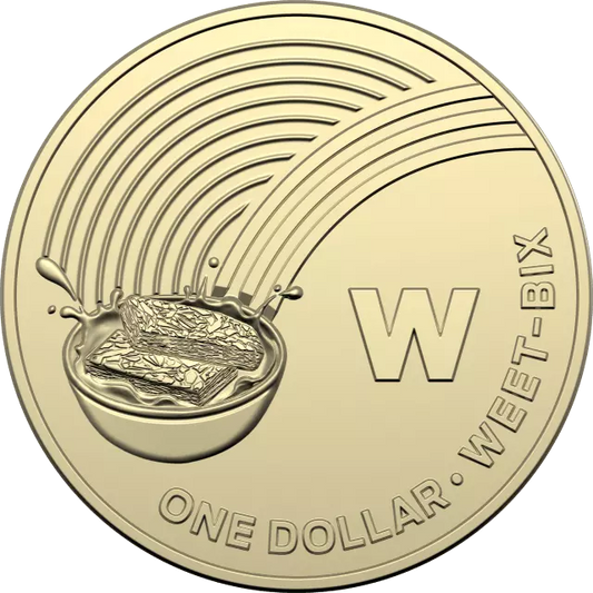 2019 GREAT AUSSIE COIN HUNT - W - WEETBIX  UNC $1