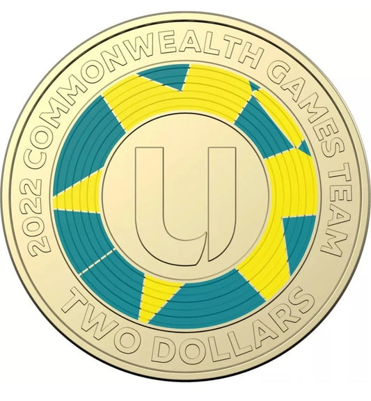 2022 COMMONWEALTH GAMES “U” UNC $2