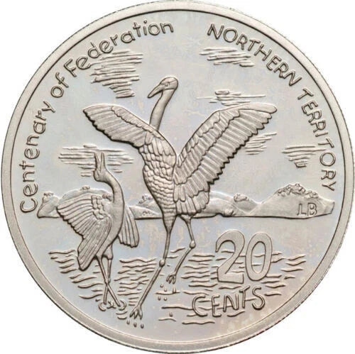 2001 Centenary of Federation Northern Territory - circulated