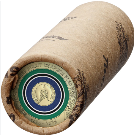 NEW RELEASE - 2025 $2 Torres Strait Islander Flag 25 coin RAM ROLL