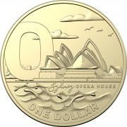 2021 $1 Great Aussie Coin Hunt 2 – Letter 'O' coin - SYDNEY OPERA HOUSE