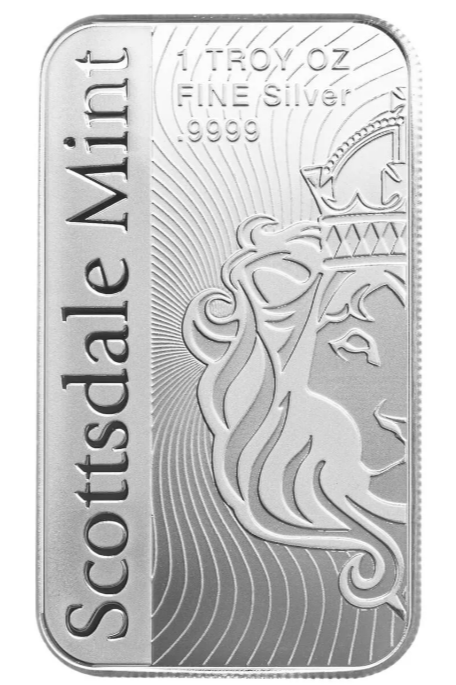 Scottsdale Vortex 1 oz .9999 Silver Bar
