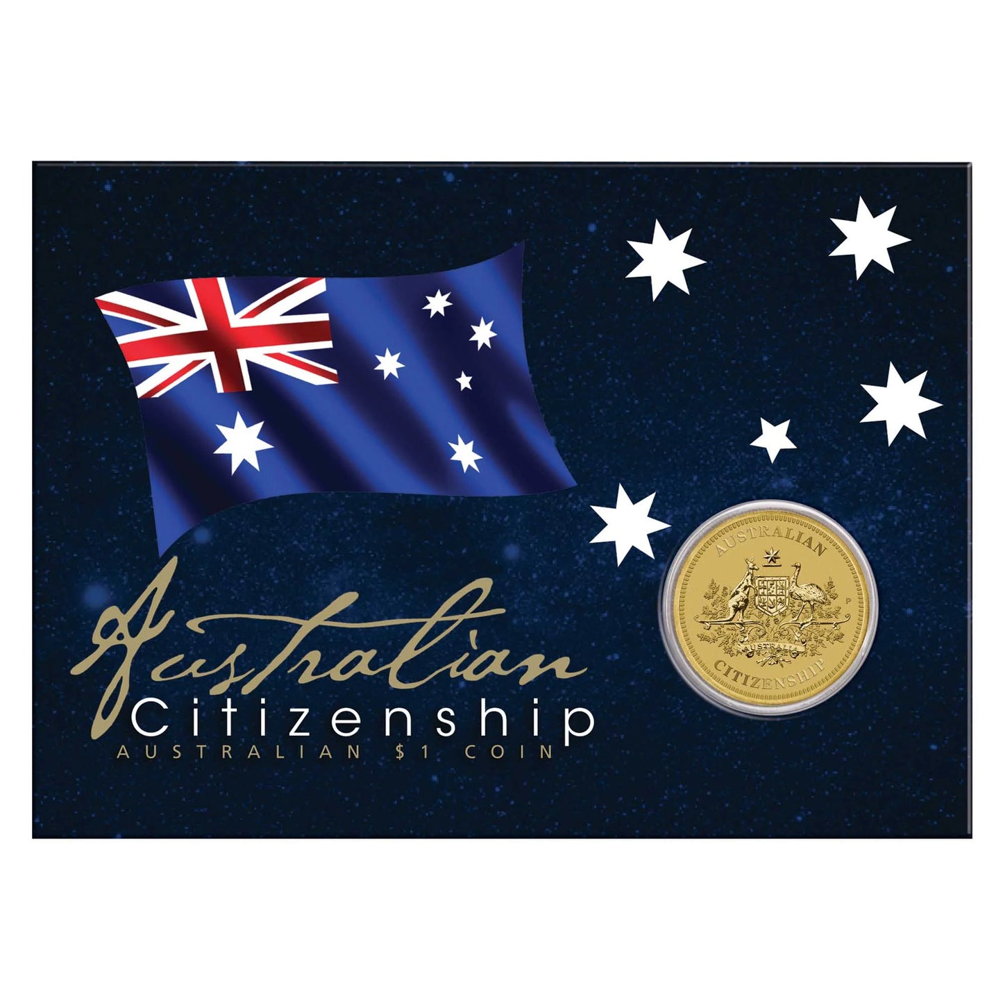 2024 Australian Citizenship Coin in Card