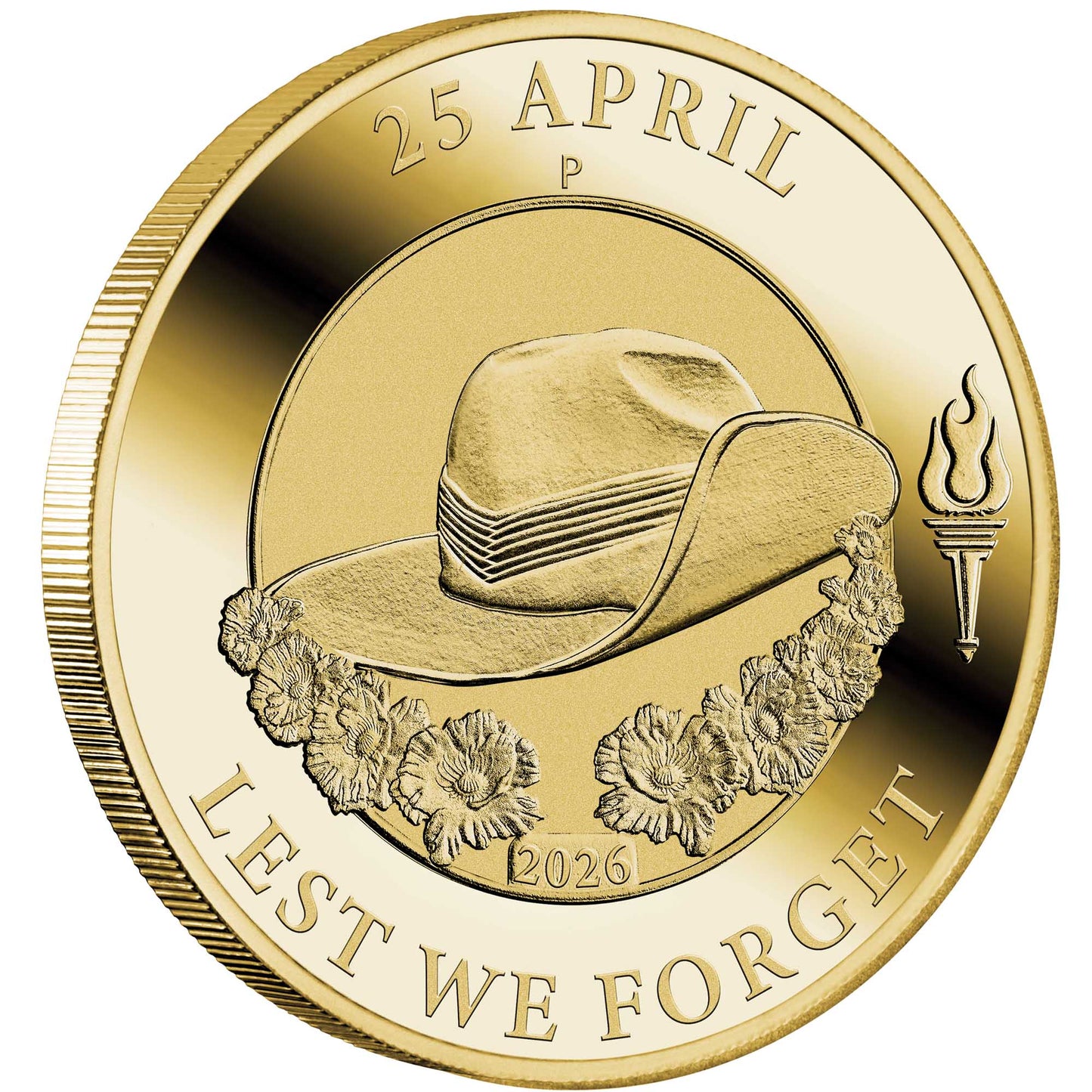 Anzac Day 2026 $1 Coin in Card