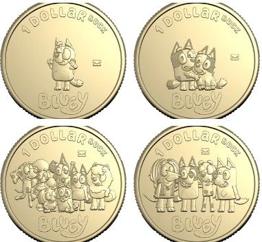 2024 BLUEY 10 COIN UNCIRCULATED SET