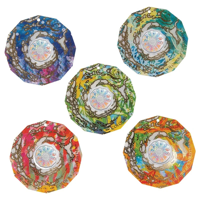 NEW RELEASE - 50c 2026 Christmas Decoration Coloured UNC