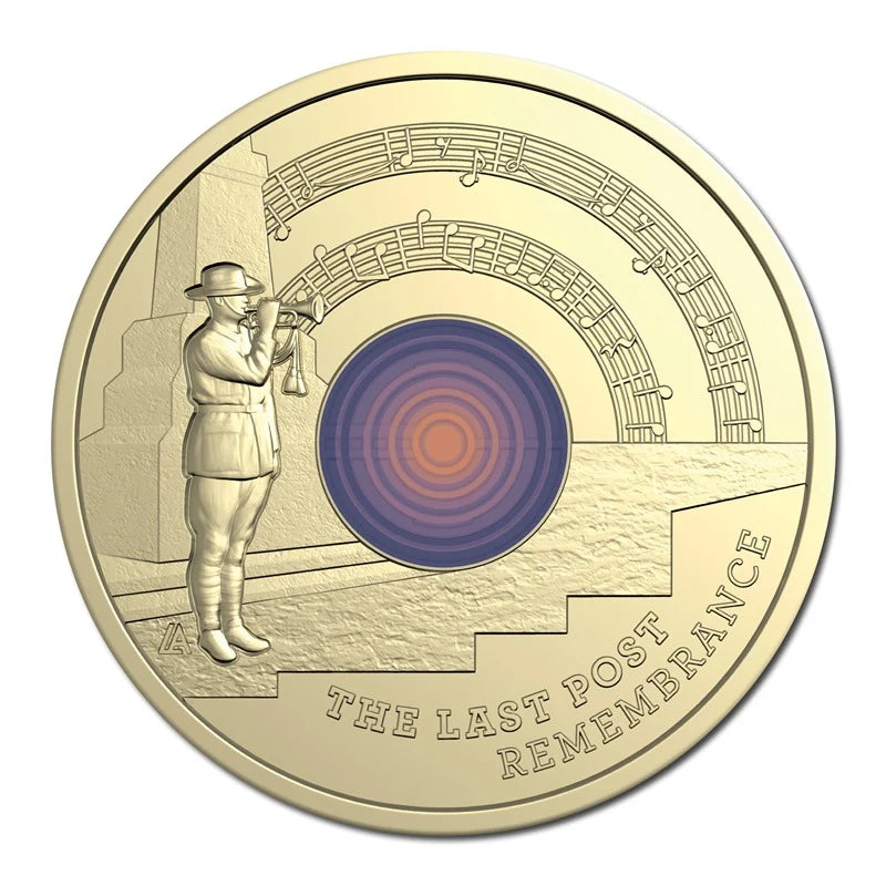 2026 $2 The Last Post Coloured Uncirculated Coin - AVAILABLE TUESDAY 10TH NOVEMBER 2026 0830 AEST