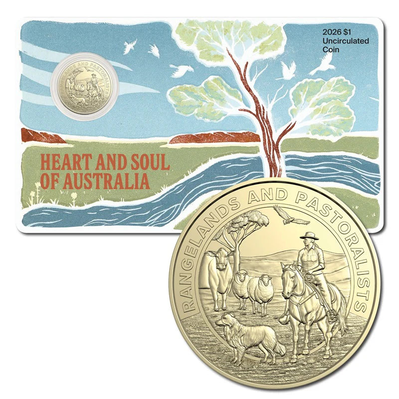 NEW RELEASE - $1 2026 Heart and Soul of Australia UNC