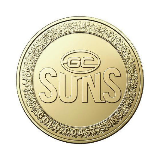 2023 $1 AFL Gold Coast SUNS UNC