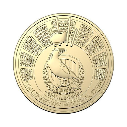 2024 $1 AFL Collingwood UNC