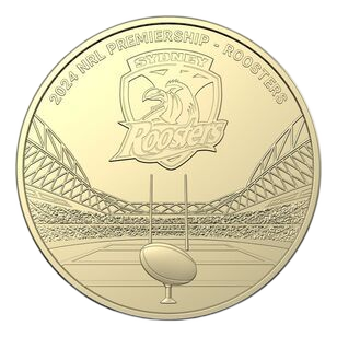 2024 $1 NRL Premiership - Sydney Roosters UNC