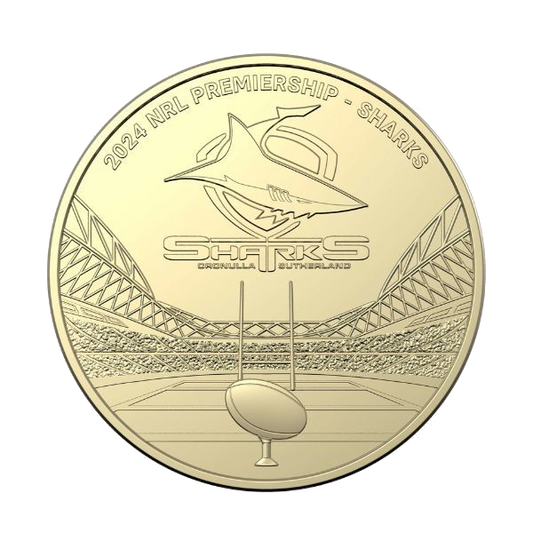 2024 $1 NRL Premiership - Cronulla-Sutherland Sharks UNC
