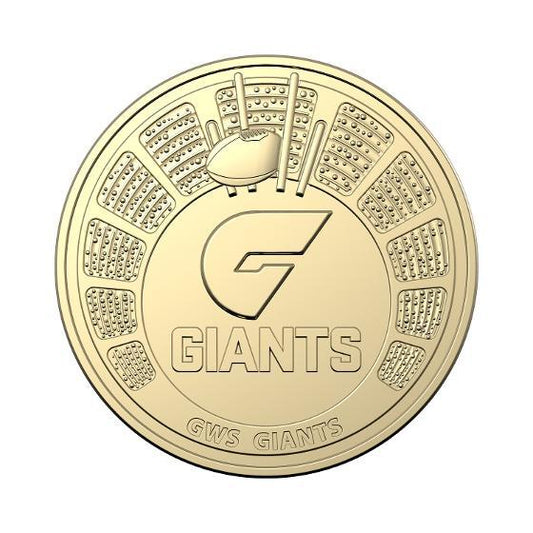 2024 $1 AFL GWS Giants UNC