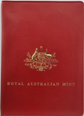 1969 R.A.M UNCIRCULATED COIN SET - RED WALLET