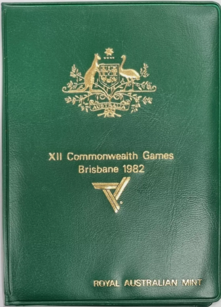 1982 RAM XII COMMONWEALTH GAMES BRISBANE GREEN WALLET