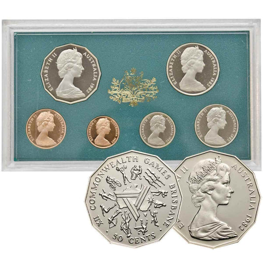 1982 Proof Year Set XII Commonwealth Games
