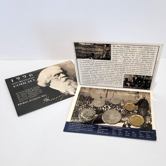 1996 Mint Set - Sir Henry Parkes