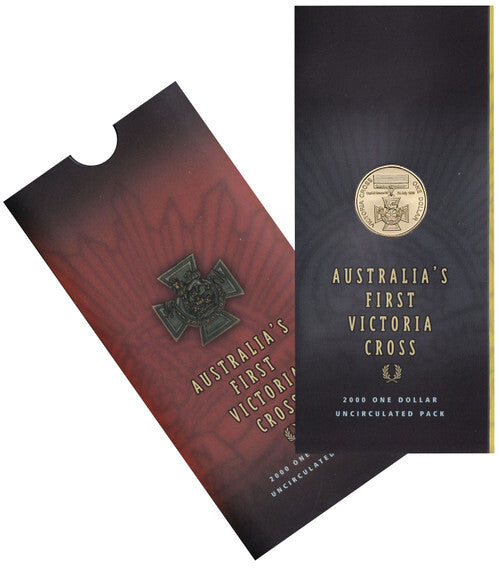 2000 $1 Australia's First Victoria Cross - uncirculated $1 coin