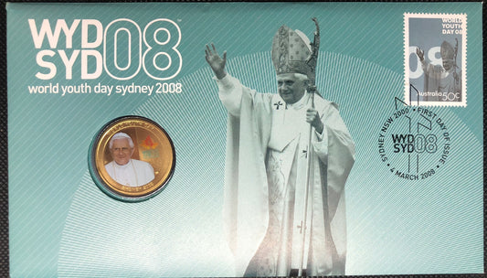 2008 $1 World Youth Day Sydney PNC Perth Mint PNC