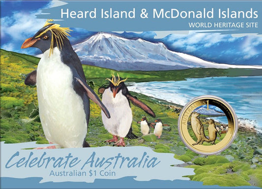 2010 $1 Celebrate Australia - Heard Island & McDonald Islands2010 $1 Celebrate Australia - Heard Island & McDonald Islands