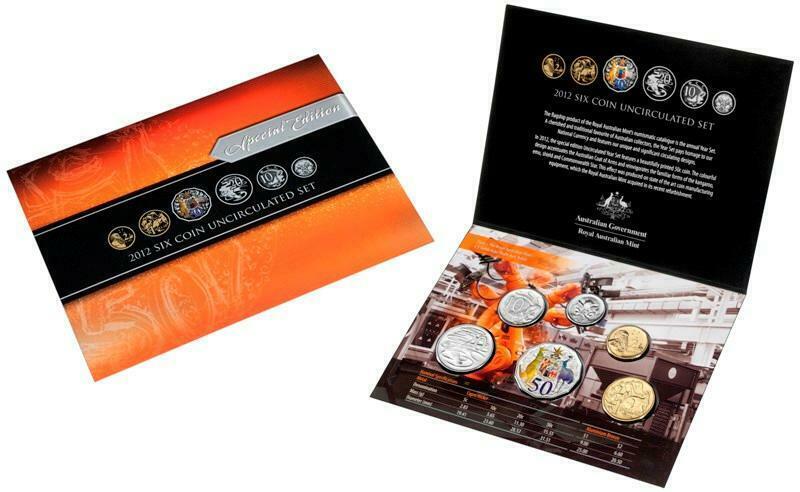 Australia 2012 Special Edition 6 Coin Uncirculated Mint Set