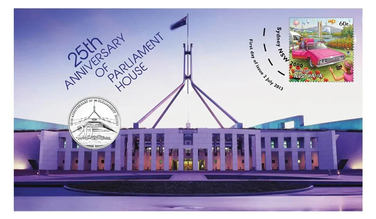 2013 20c Parliament House - 25th anniversary PNC