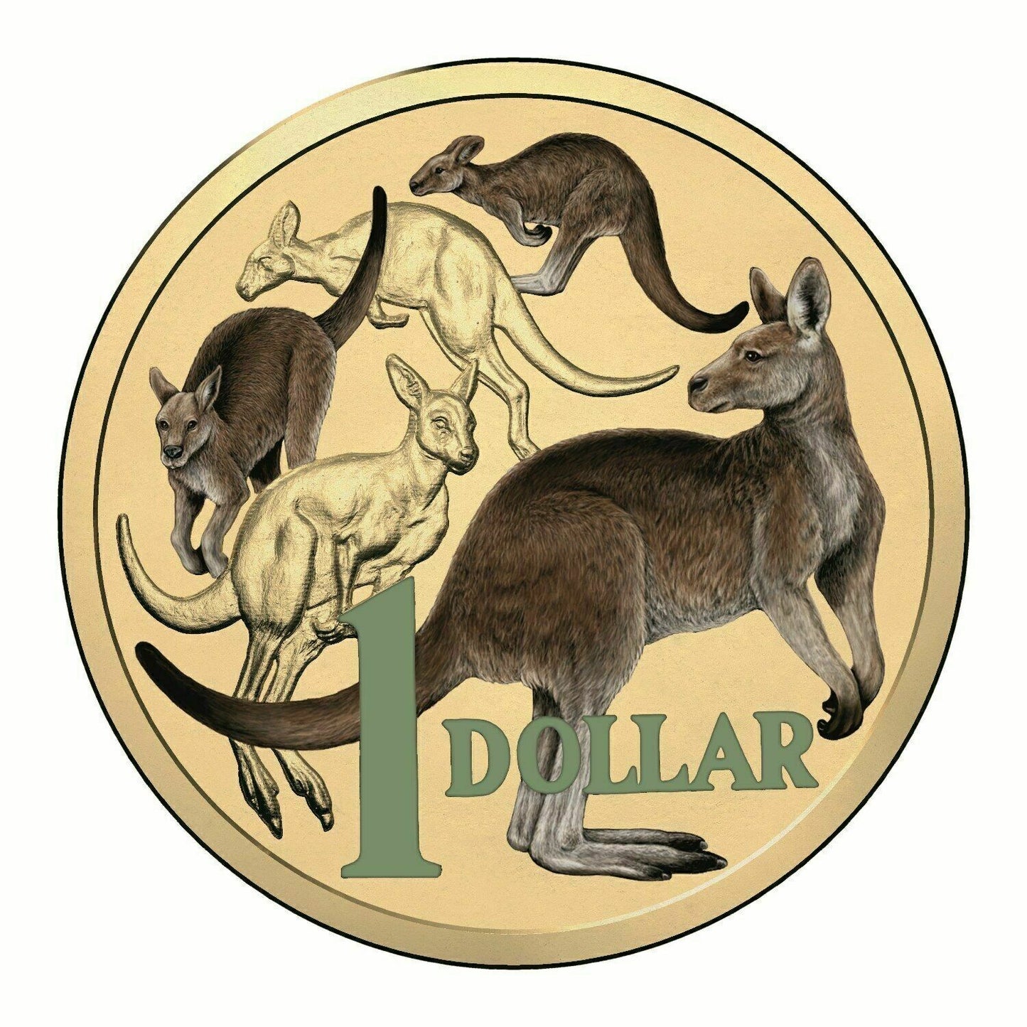 2014 Mint Set Royal Australian Mint UNC Coin Set 2014