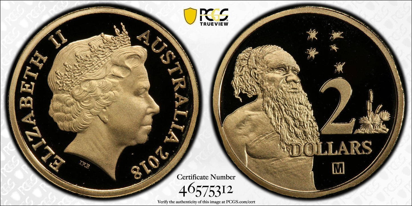 2018 PCGS PR69 30th Anniversary of The $2 coin - Privy Mark M - LOW MINTAGE