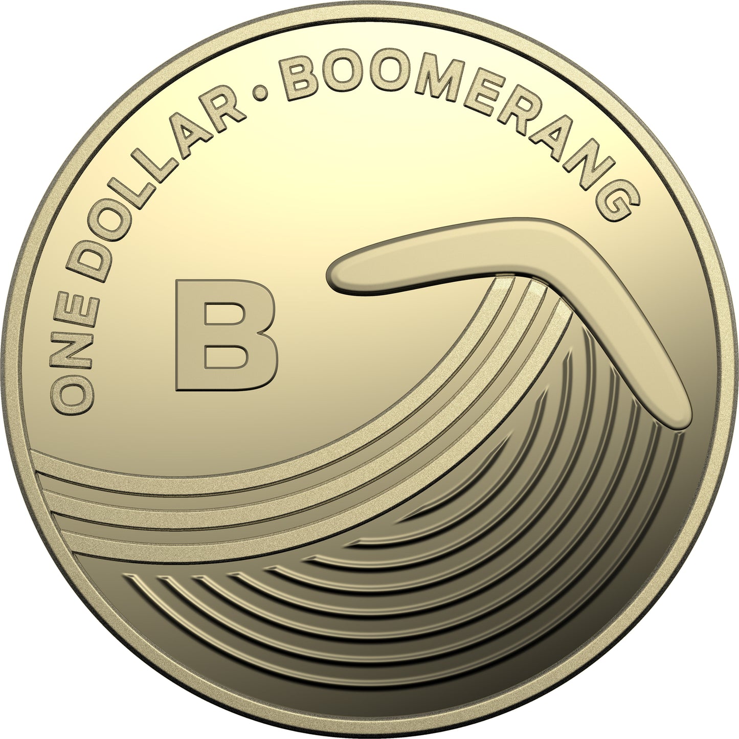 2019 GREAT AUSSIE COIN HUNT - B - BOOMERANG  - UNC $1