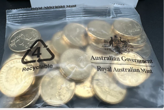 2021 $2 ELDER 25 COIN RAM BAG - UNCIRCULATED