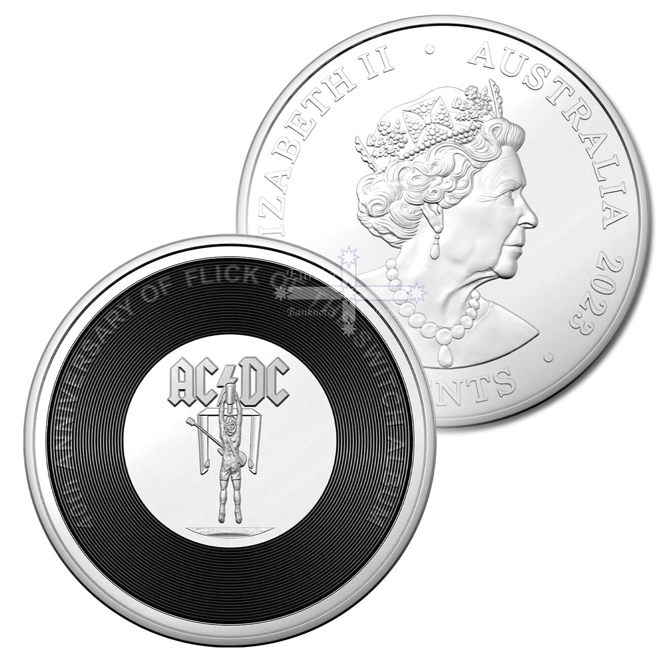 2022 20c AC/DC Flick the Switch - 40th Anniversary PNC