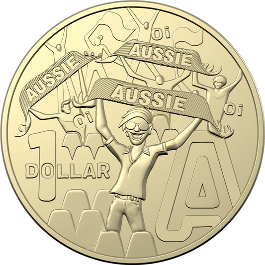2022 GREAT AUSSIE COIN HUNT 3 - "A" AUSSIE AUSSIE AUSSIE - $1 CIRCULATED COIN