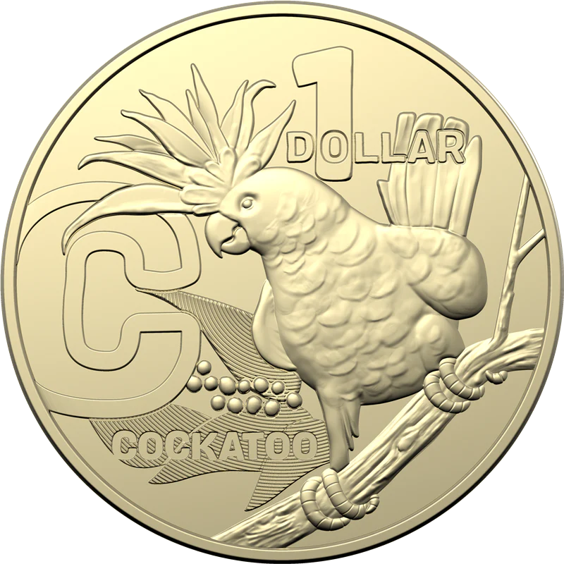 2022 GREAT AUSSIE COIN HUNT 3 - "C" COCKATOO - $1 CIRCULATED COIN