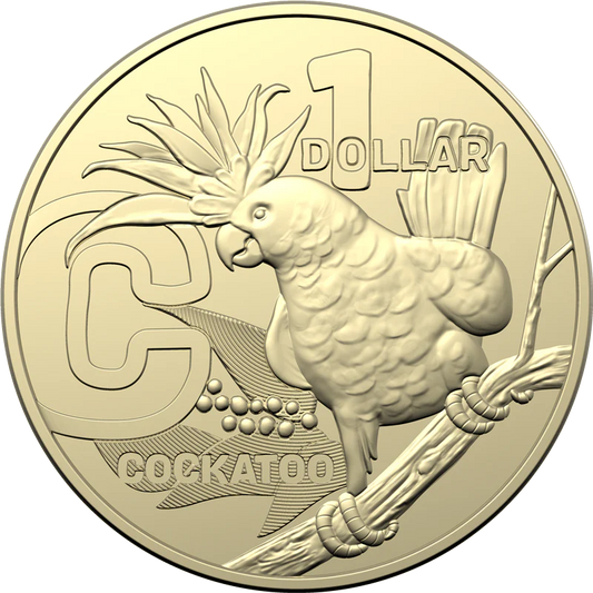 2022 GREAT AUSSIE COIN HUNT 3 - "C" COCKATOO - $1 CIRCULATED COIN