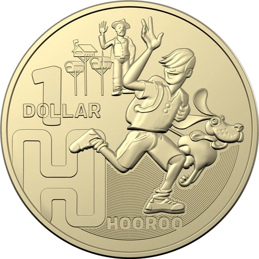 2022 GREAT AUSSIE COIN HUNT 3 - "H" HOOROO - $1 CIRCULATED COIN