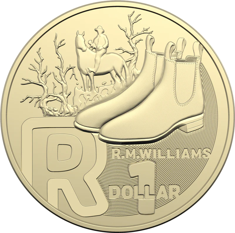 2022 GREAT AUSSIE COIN HUNT 3 - "R" R.M.WILLIAMS - $1 CIRCULATED COIN