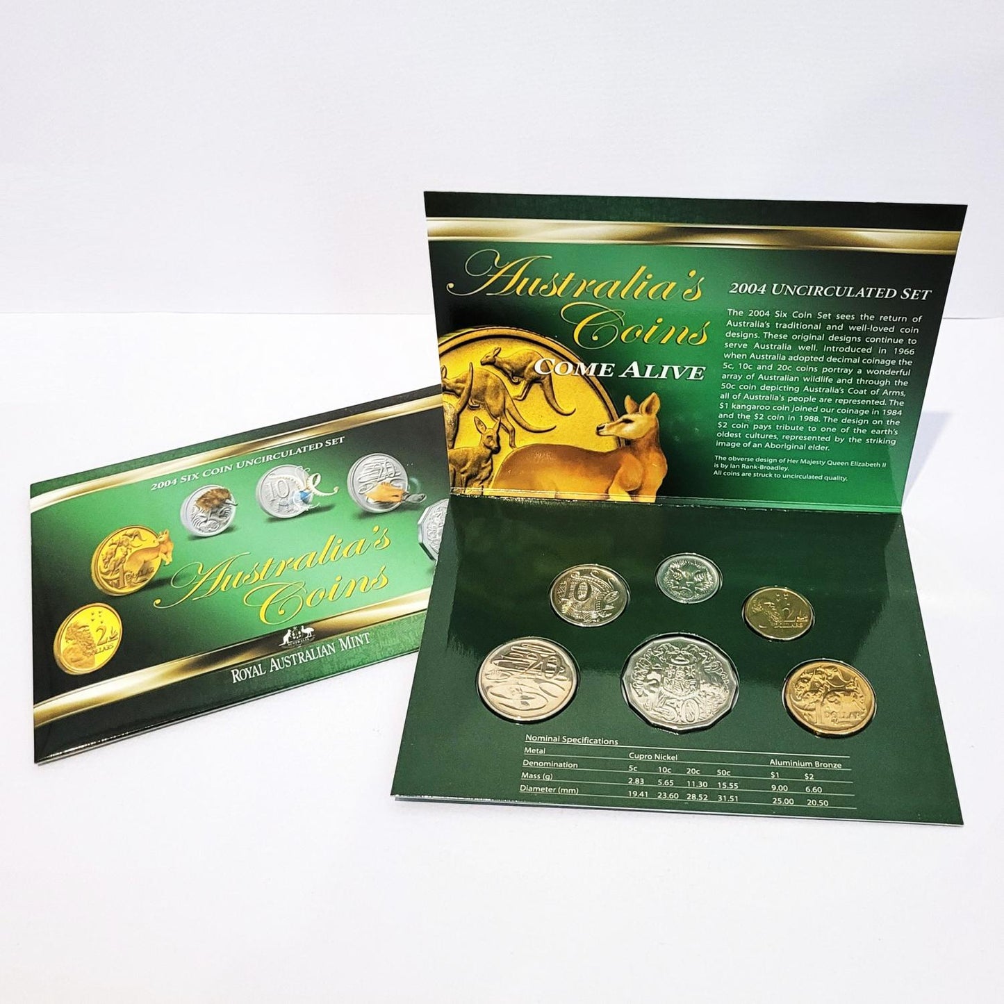 2004 6 COIN MINT SET