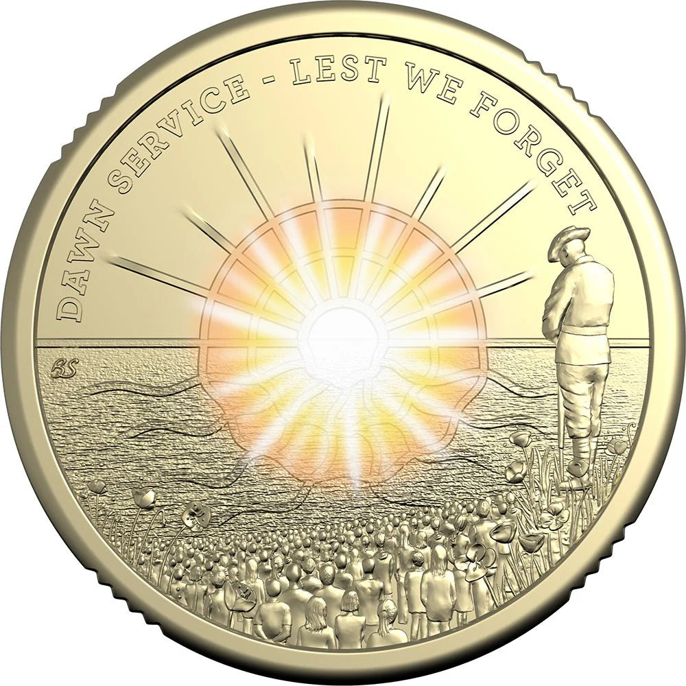 2026 Dawn Service $2 circulated coin