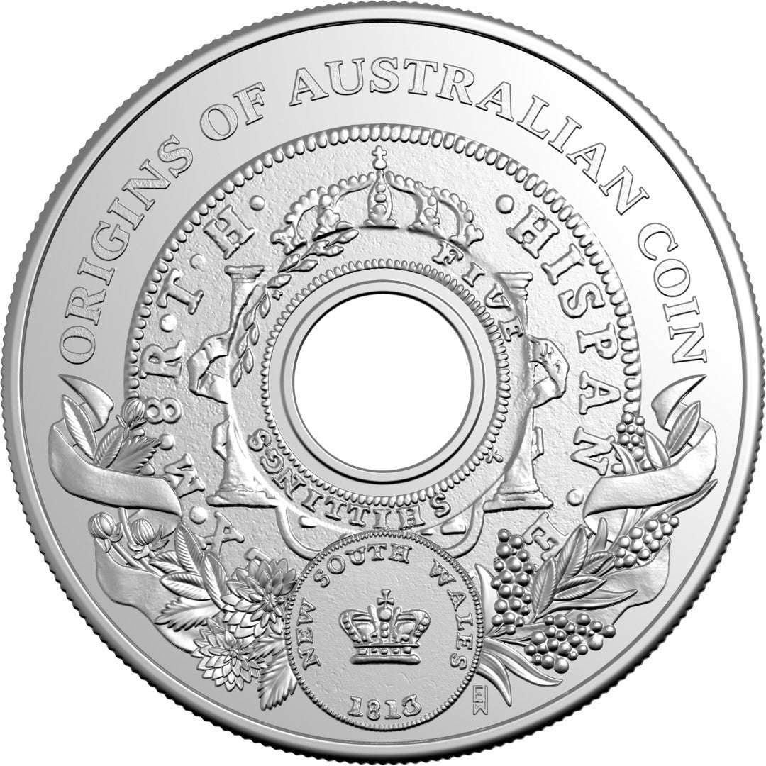 NEW RELEASE - 2026 $1 Uncirculated "HOLEY DOLLAR" - Origins of Australian coin