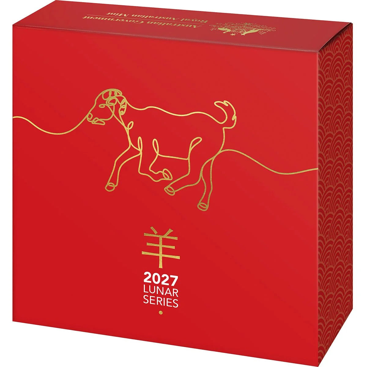 NEW RELEASE - 2027 $5 Year Of The Goat 1oz Silver Proof Domed Coin
