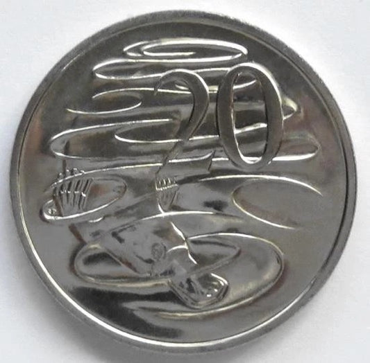 1966 Playtpus 20c uncirculated -Ex mint set