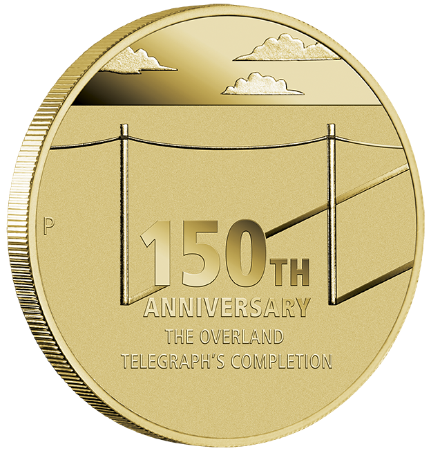 2022 150 Years of Overland Telegraph Perth Mint Stamp & Coin PNC