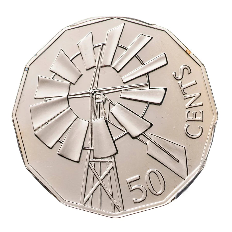 2002 Year of the outback 50c Circulated